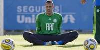 O ex-goleiro do Palmeiras Deola publicou na plataforma profissional LinkedIn que est&aacute; em busca de uma nova oportunidade de trabalho.  Foto: Eduardo Anizelli/LatinContent via Getty Images