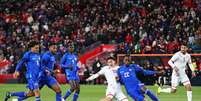 Louey Ben Farhat em amistoso contra o Haiti Foto: Vaughn Ridley/Getty Images