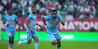 Jogadores do Congo em jogo  Foto: Ulrik Pedersen/NurPhoto via Getty Images