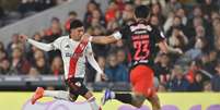 Tento contra o River foi o primeiro do defensor com a camisa do Massa Bruta - Foto: Ari Ferreira/Red Bull Bragantino. / Jogada10