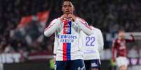 Endrick agradeceu o clube franc&ecirc;s e os torcedores  Foto: Divulga&ccedil;&atilde;o / Olympique Lyonnais / Jogada10
