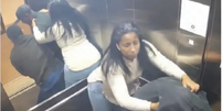 Mulher foi esfaqueada por ex-marido em elevador  Foto: Reprodu&ccedil;&atilde;o