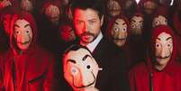&Aacute;lvaro Morte protagonizou evento que anunciou continua&ccedil;&atilde;o de 'La Casa de Papel' Foto: Netflix/Divulga&ccedil;&atilde;o / Estad&atilde;o