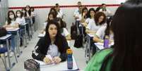 Estudantes do Cear&aacute;.  Foto: Tatiana Fortes / Portal de Prefeitura
