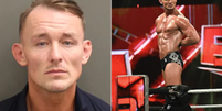 Ludwig Kaiser foi preso ap&oacute;s agredir vizinho que n&atilde;o gostou de 'modos' do lutador em elevador Foto: Reprodu&ccedil;&atilde;o/TMZ e Instagram @wwe_kaiser