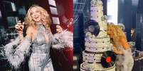 Ticiane Pinheiro comemora 50 anos com festa luxuosa inspirada nos anos 80, decora&ccedil;&atilde;o cenogr&aacute;fica, famosos, shows e bolo gigante&nbsp; Foto: Reprodu&ccedil;&atilde;o/Instagram / Bons Fluidos