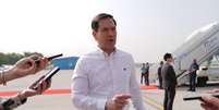"Ainda estamos trabalhando", disse Rubio durante uma visita à Índia  Foto: Reuters / BBC News Brasil