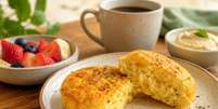 p&atilde;ozinho de cuscuz de minuto.  Foto: Sa&uacute;deLAB / Sa&uacute;deLAB