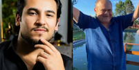 Pedro Henrique, &agrave; esquerda, foi preso por provocar acidente que matou Jo&atilde;o Soares da Silva Alexandre de Sousa, de 59 anos, que aparece &agrave; direita na imagem  Foto: Reprodu&ccedil;&atilde;o/TV Globo