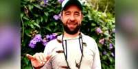 Fabiano Duarte da Costa, de 42 anos, precisou fazer uma cirurgia ap&oacute;s ser atingido no cora&ccedil;&atilde;o por peixe-agulha Foto: Reprodu&ccedil;&atilde;o/Vakinha