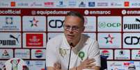 O t&eacute;cnico Mohamed Ouahbi fez a convoca&ccedil;&atilde;o do Marrocos hoje  Foto: Divulga&ccedil;&atilde;o/Site FMF