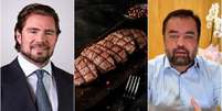 Daniel Vorcaro pagou jantar para Cl&aacute;udio Castro em Nova York com cortes de carne folheados a ouro  Foto: Reprodu&ccedil;&atilde;o
