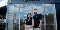 Tamiris e Bruno Fidelis montaram o Justo Caf&eacute; em meio a um momento conturbado do relacionamento dos dois  Foto: Divulga&ccedil;&atilde;o