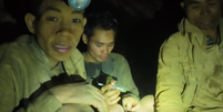 'N&atilde;o precisa se preocupar, m&atilde;e': sobreviventes presos em caverna no Laos mandam recado para fam&iacute;lia  Foto: Divulga&ccedil;&atilde;o/Facebook/Seascoutdiving