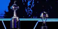 Ta&ccedil;as da Libertadores e da Copa Sul-Americana  Foto: Divulga&ccedil;&atilde;o/Conmebol