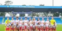 Jogadoras das Bragantinas. Foto: Fernando Roberto/Red Bull Bragantino / Esporte News Mundo