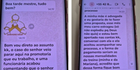Estagi&aacute;rio abordou homem acusado de viol&ecirc;ncia dom&eacute;stica para pedir academia gr&aacute;tis  Foto: Reprodu&ccedil;&atilde;o/MPPR