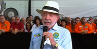 Em primeira manifestação pública sobre o tema, presidente Lula afirmou que Brasil combaterá facções internamente  Foto: Reprodução/YouTube/Canal GOV