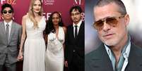 Afastamento dos filhos de Brad Pitt levanta reflex&otilde;es sobre sa&uacute;de mental, lealdades familiares e o direito de reconstruir v&iacute;nculos afetivos Foto: Reprodu&ccedil;&atilde;o: Dimitrios Kambouris/Getty Images for FLC/Gareth Cattermole/Getty Images for Warner Bros. Pictures / Bons Fluidos