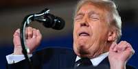 Donald Trump, presidente dos EUA  Foto: Roberto Schmidt/Getty Images