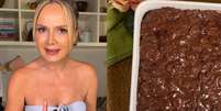 Aprenda a fazer o bolo de chocolate crocante da Eliana, com massa úmida, ganache cremosa e cobertura irresistível   Foto: Reprodução/Instagram / Bons Fluidos