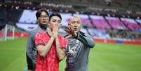 Cho Yu-min sofreu a les&atilde;o no p&eacute; no &uacute;ltimo s&aacute;bado - Foto: Divulga&ccedil;&atilde;o / KFA / Jogada10