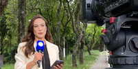 Grace Abdou &eacute; rep&oacute;rter da Record Foto: Reprodu&ccedil;&atilde;o/Instagram