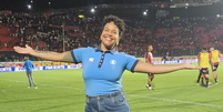 Denise Thomaz Bastos construiu sua carreira de jornalista esportiva na Rede Globo  Foto: Reprodu&ccedil;&atilde;o/Instagram