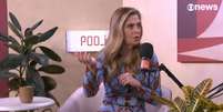 Leila Pereira participou do Podcast da Andrea Sadi  Foto: Reprodu&ccedil;&atilde;o/GloboNews