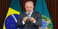 O presidente Lula, durante reuni&atilde;o ministerial nesta quarta-feira, 3  Foto: Wilton Junior/Estad&atilde;o / Estad&atilde;o