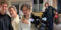Filho de Murilo Ben&iacute;cio e Alessandra Negrini faz 'unboxing' bizarro em Paris e choca o irm&atilde;o: 'Lixo'  Foto: Reprodu&ccedil;&atilde;o/Instagram / Contigo