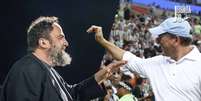 Evangelos Marinakis &eacute; amigo pessoal de John Textor - Fotos: Divulga&ccedil;&atilde;o/Nottingham Forest / Vitor Silva/Botafogo. Foto: Jogada10