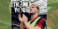 Manchester United prestou homenagem a Hojlund nas redes sociais ao anunciar sua despedida - Reprodu&ccedil;&atilde;o/Instagram Foto: Jogada10