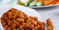 snack de gr&atilde;o-de-bico na airfryer. Foto: Sa&uacute;deLAB