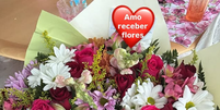 Flores recebidas por Virginia  Foto: Reprodu&ccedil;&atilde;o/Instagram