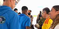 James Rodr&iacute;guez foi criticado por supostamente ter ignorado a filha do presidente da Col&ocirc;mbia - Reprodu&ccedil;&atilde;o Foto: Jogada10