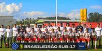 Jogadores do time sub-17 do Red Bull Bragantino. Foto: Fernando Roberto/Red Bull Bragantino / Esporte News Mundo