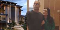 Mans&atilde;o de Luciele Di Camargo e Denilson ganhou uma nova identidade visual, ambientes modernizados e espa&ccedil;os pensados para acompanhar a fase atual da fam&iacute;lia. Foto: Youtube / Purepeople