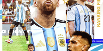 A seleção Argentina, a última campeã mundial, voltou à primeira posição no ranking que a FIFA elabora, que é atualizado em tempo real  Foto: Divulgação/Ranking Fifa