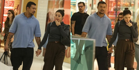 Sophie e Xam&atilde; na noite da &uacute;ltima quinta-feira, 5, em um shopping no Rio  Foto: Thiago Martins/ Agnews