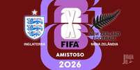 Foto: Jogada10 - Legenda: Inglaterra e Nova Zelândia entram em campo neste sábado (6) / Jogada10