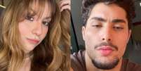 Bruna contou que recebeu nas redes sociais várias mensagens de mulheres sobre as supostas traições  Foto: Instagram/@itsbrunafurlan/@guivieirator