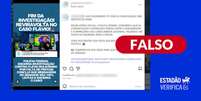Suposto relat&oacute;rio da PF n&atilde;o consta nos canais oficiais da corpora&ccedil;&atilde;o Foto: Reprodu&ccedil;&atilde;o/Facebook / Estad&atilde;o