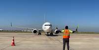 Aeroporto Internacional de Kirkuk, Iraque, em 1º de maio de 2026.  Foto: Imagem ilustrativa/ Ali Makram Ghareeb/Anadolu via Getty Images