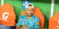 Neymar ficou no banco durante o amistoso entre Brasil e Panamá  Foto: CARLOS SANTTOS/FOTOARENA / Estadão