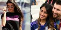 O &uacute;nico amor de Messi foi mesmo Antonela Roccuzzo? Casado h&aacute; 9 anos, jogador da Argentina tem antigo romance exposto por outra famosa: 'Ele n&atilde;o traiu'.  Foto: Reprodu&ccedil;&atilde;o, Instagram @andrearincon_top / Getty Images / Purepeople