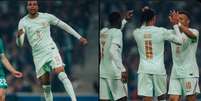 Olise foi o destaque da vit&oacute;ria da Fran&ccedil;a contra Irlanda do Norte em amistoso  Foto: Twitter/Federa&ccedil;&atilde;o Francesa de Futebol