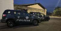 Viaturas da PM durante Opera&ccedil;&atilde;o Infiltrados, em Campinas Foto: Gaeco/MP-SP