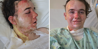 Jacob, de 20 anos, trabalhava h&aacute; anos no McDonald's e est&aacute; noivo Foto: Reprodu&ccedil;&atilde;o/gofundme/Amber Smith