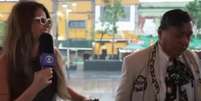 Foto: Reprodu&ccedil;&atilde;o - Legenda: Sofia Miranda viralizou nas redes sociais ap&oacute;s protagonizar um momento inesperado durante uma reportagem no M&eacute;xico / Jogada10